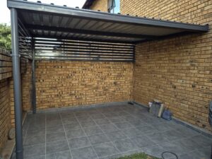 carport custom installation 1